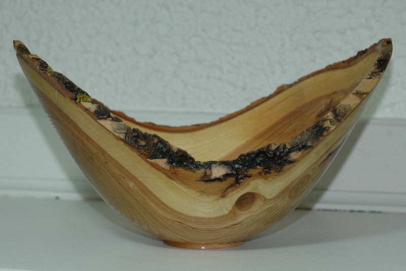 Natural Edge Ash Bowl